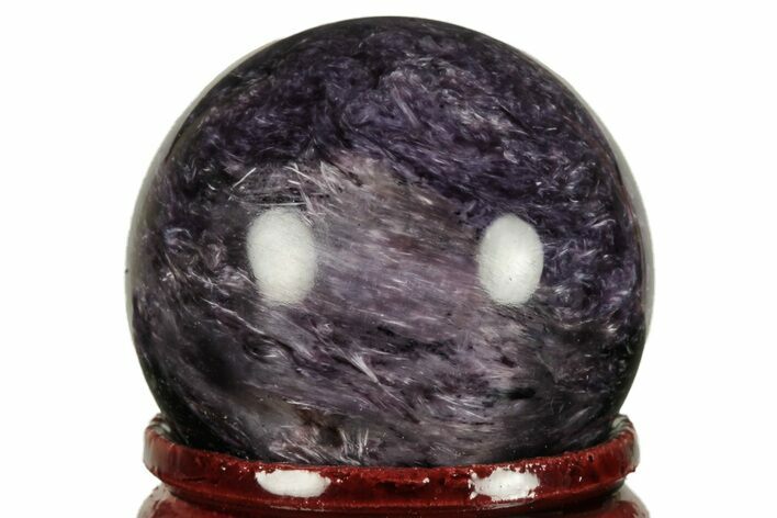 Polished Purple Charoite Sphere - Siberia #212333